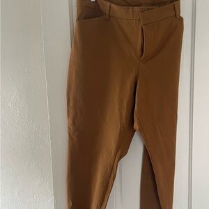 Old Navy women’s Brown Chinos high rise pixie skinny 22